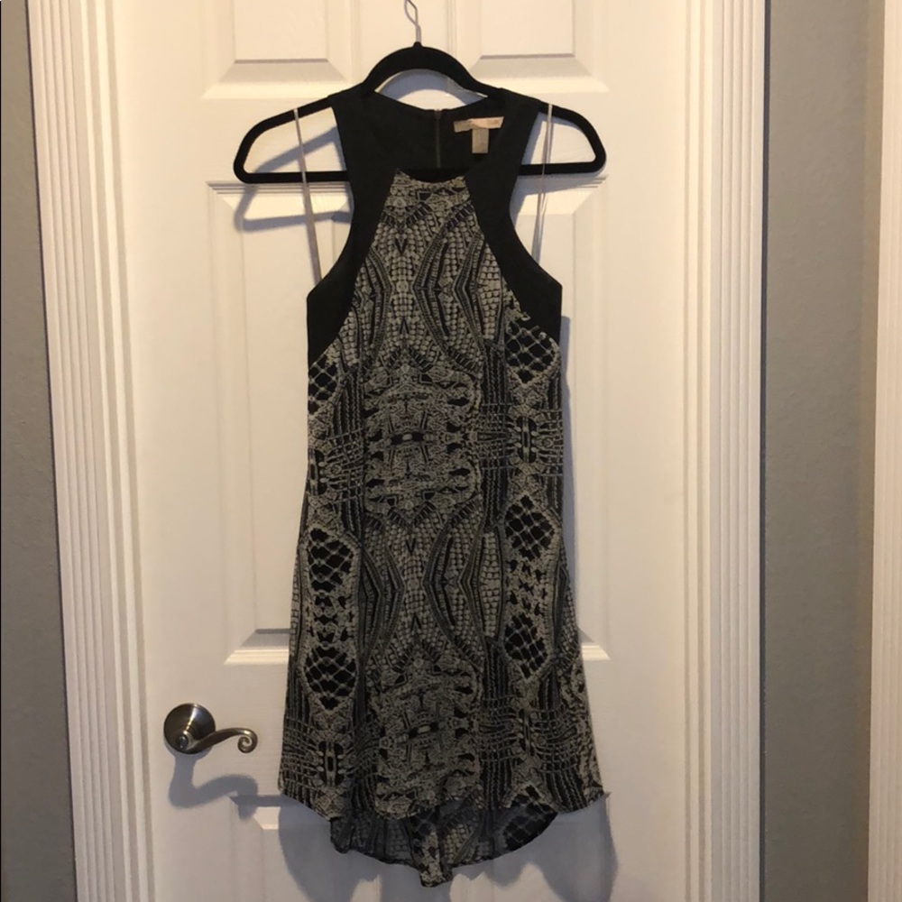Open racer back flowy dress
